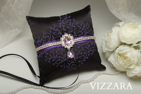 Ring Bearer Pillows Black Tie Weddings Ring Bearer Pillow Etsy