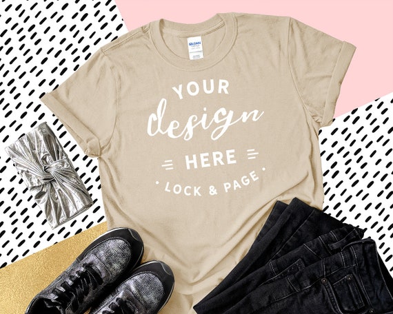 Free Blank Gildan White Vneck T Shirt Flat Lay Mock Up Psd Free Psd Mockups In 2020 Shirt Mockup Clothing Mockup Mockup Free Psd