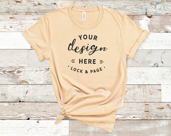Download Natural Bella Canvas 3001 Tshirt Mockup Plain Beach House Background Women S Knotted T Shirt Pod Shop Mock Up Flat Lay Magazine A4 Mockup Psd Free All Free Mockups PSD Mockup Templates