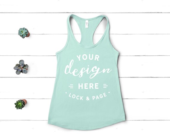Next Level 1533 Mockup Mint Flat Lay Ladies Summer Next Level 1533 Mockup Mint Flat Lay Ladies Summer