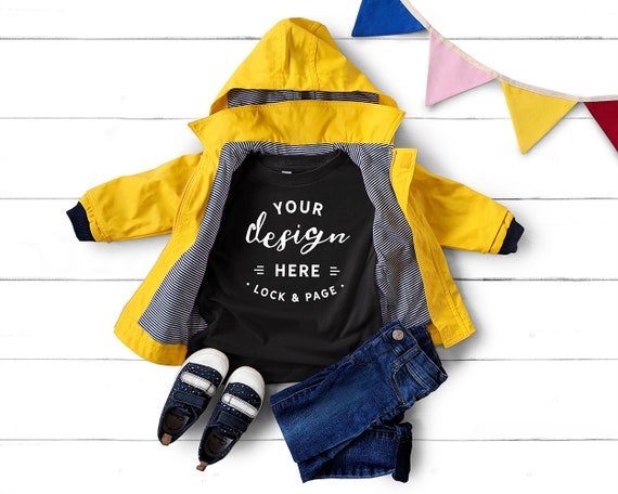 Baby Toddler T-Shirt Mockup Bella Canvas 3001b Black Short Baby Toddler T-Shirt Mockup Bella Canvas 3001b Black Short