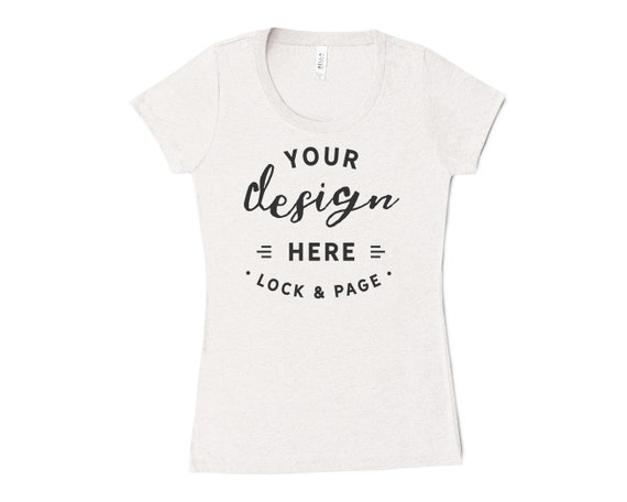 Oatmeal Bella Canvas 8413 Triblend T-Shirt Mockup Womens Flat Oatmeal Bella Canvas 8413 Triblend T-Shirt Mockup Womens Flat