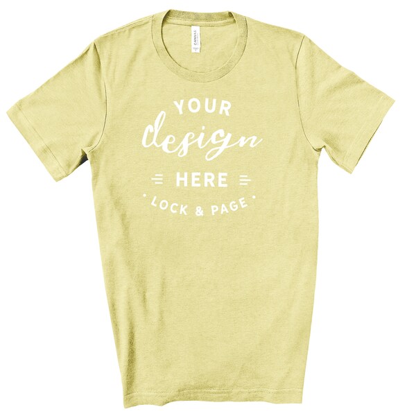 French Vanilla Bella Canvas Mockup - Etsy