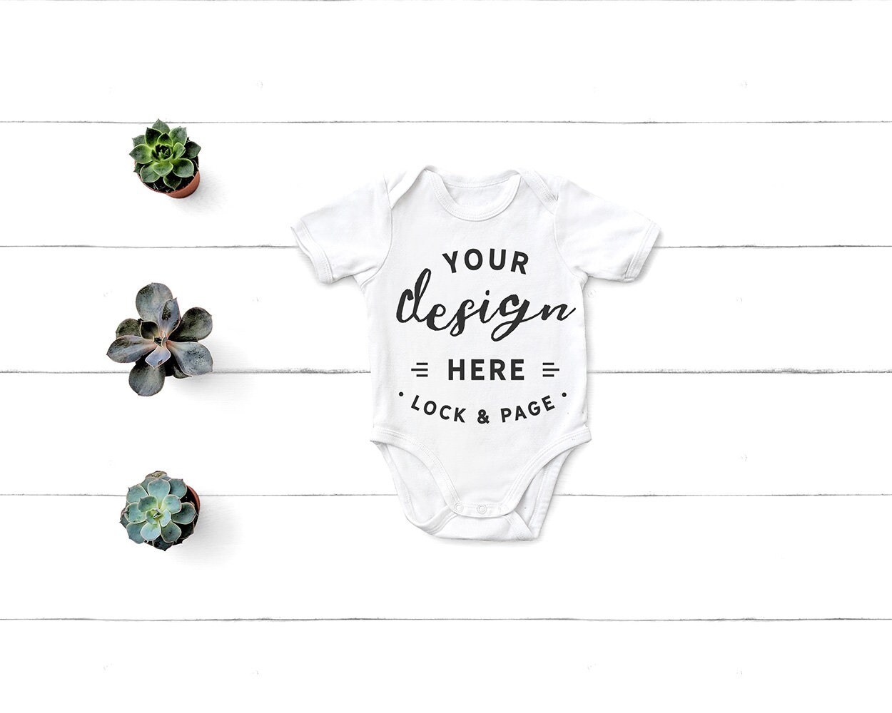 Bella Canvas 134b White Baby Romper Suit Mockup One Piece Etsy