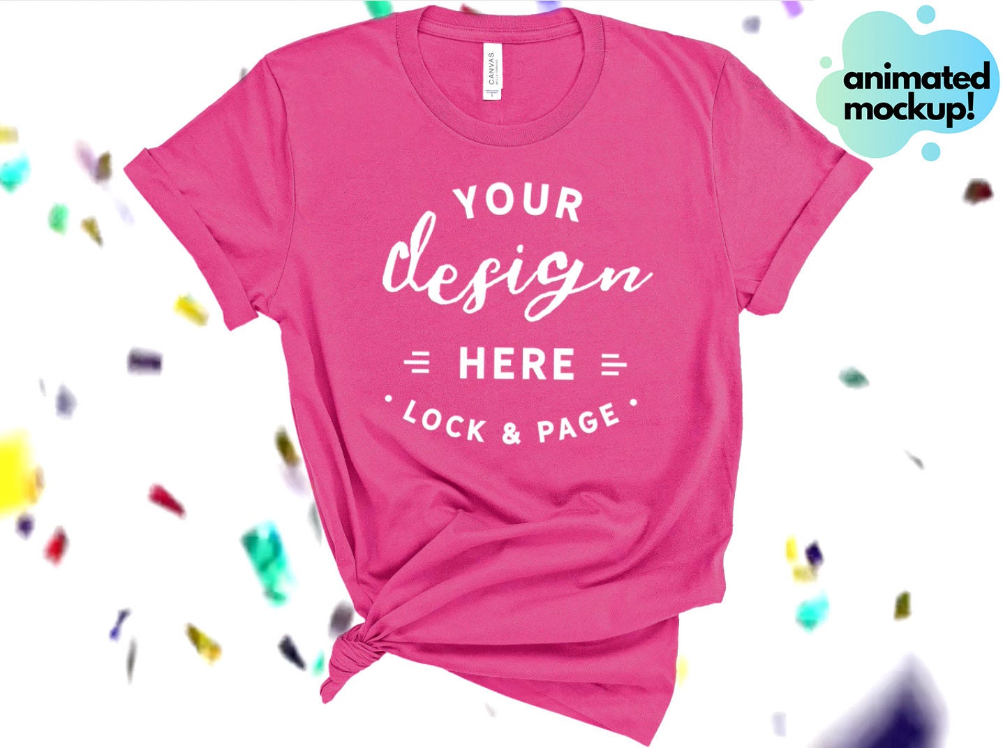 Animated Berry Bella Canvas 3001 T-shirt Mockup Colored - Etsy Animated Berry Bella Canvas 3001 T-shirt Mockup Colored - Etsy