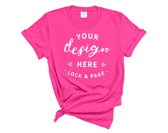 Neon Pink Shirt - Etsy Australia