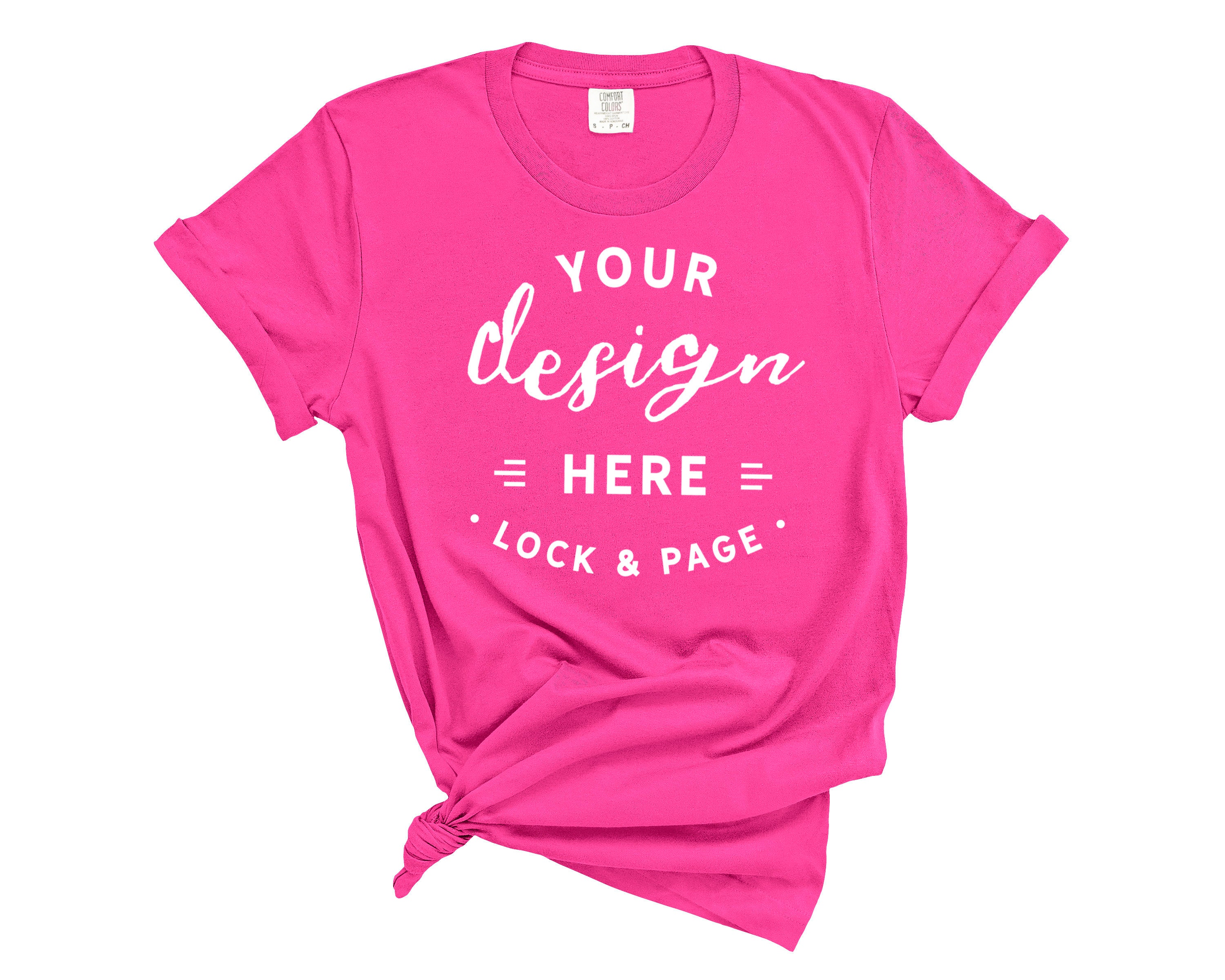 Plain neon t clearance shirts