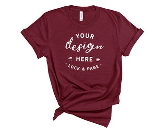 Maroon White Shirts | Etsy