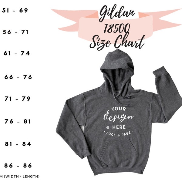 Gildan Hooded Chart Etsy Canada gildan-hooded-chart-etsy-canada