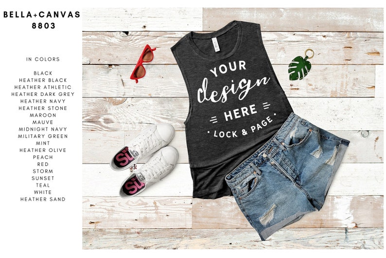 Download T-Shirt Mockup Mega Bundle Bella Canvas 3001 3480 2000 ...
