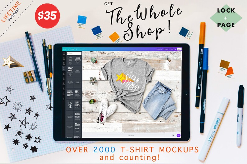 Download Men's True Royal Bella Canvas 3001 T-Shirt Mockup | Etsy