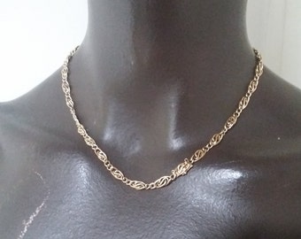 Gold antique necklace