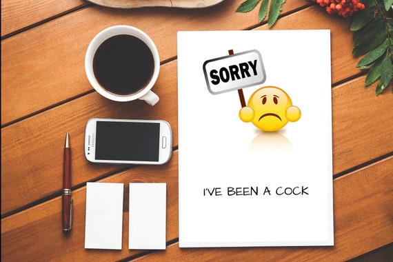 Tut mir leid dass ich ein schwanz bin