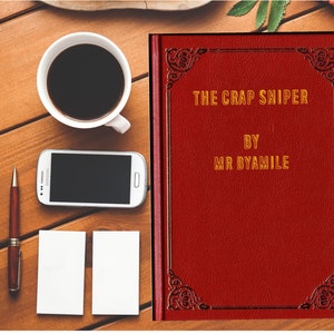 TheCrapSniper|Couverture de livre|Carte|Carte grossière|Insulte|Carte insultante|Carte d'anniversaire|Carte générale|Livres|Drôle|Puns