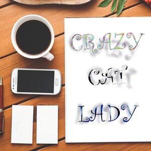 Crazy Cat Lady | Joyeux anniversaire | Carte rude | Insulte carte | L’insulte | Carte de Dame de chat | La folie | Crazy Cat Lady | Single | La Spinster | Anniversaire | Les noix | Cake