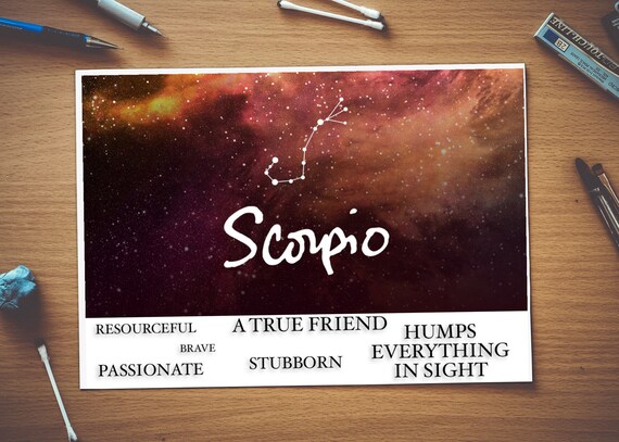 Carte D Astrologie Scorpion Scorpion Carte Etsy Carte D Astrologie Scorpion Scorpion Carte Etsy