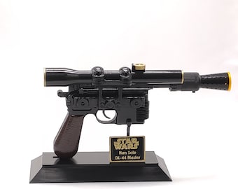 Han Solo Blaster - Solo A Star Wars Story - DL-44 - Cosplay réplique du film Prop - support gratuit - livraison gratuite avec suivi