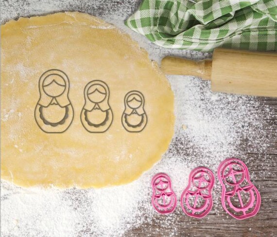matryoshka cookie cutter