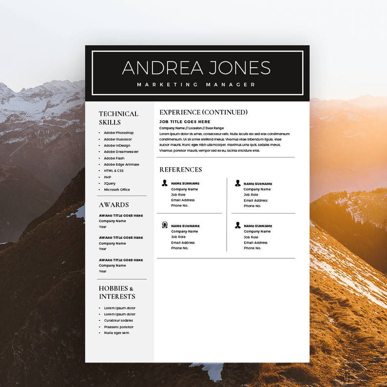 simple minimal resume templates indesign format free download simple minimal resume templates indesign format free download