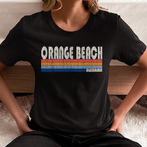 On Sale Now! Orange Beach Alabama Tshirt, Orange Beach AL Shirt, Retro T-Shirt, Vintage Inspired, Vintage 70s 80s Style Tee Shirt