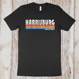 On Sale Now! Harrisburg, Pennsylvania Tshirt, Harrisburg PA Shirt, Retro Unisex Tshirt Vintage 70s 80s Style Tee Shirt