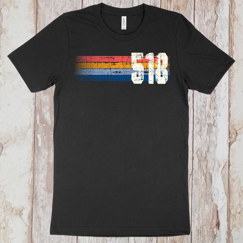 On Sale Now Vintage Grunge Style 518 Area Code T-Shirt | Etsy