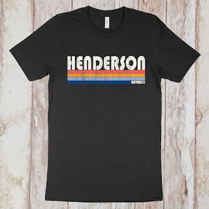 On Sale Now! Henderson, Nevada Tshirt, Henderson NV Shirt, Retro Unisex Tshirt Vintage 70s 80s Style Tee Shirt