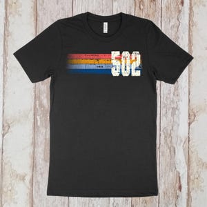 On Sale Now! 502 Area Code Tshirt | Louisville, Kentucky Tee Shirt | Retro Louisville Vintage Grunge Style T-Shirt