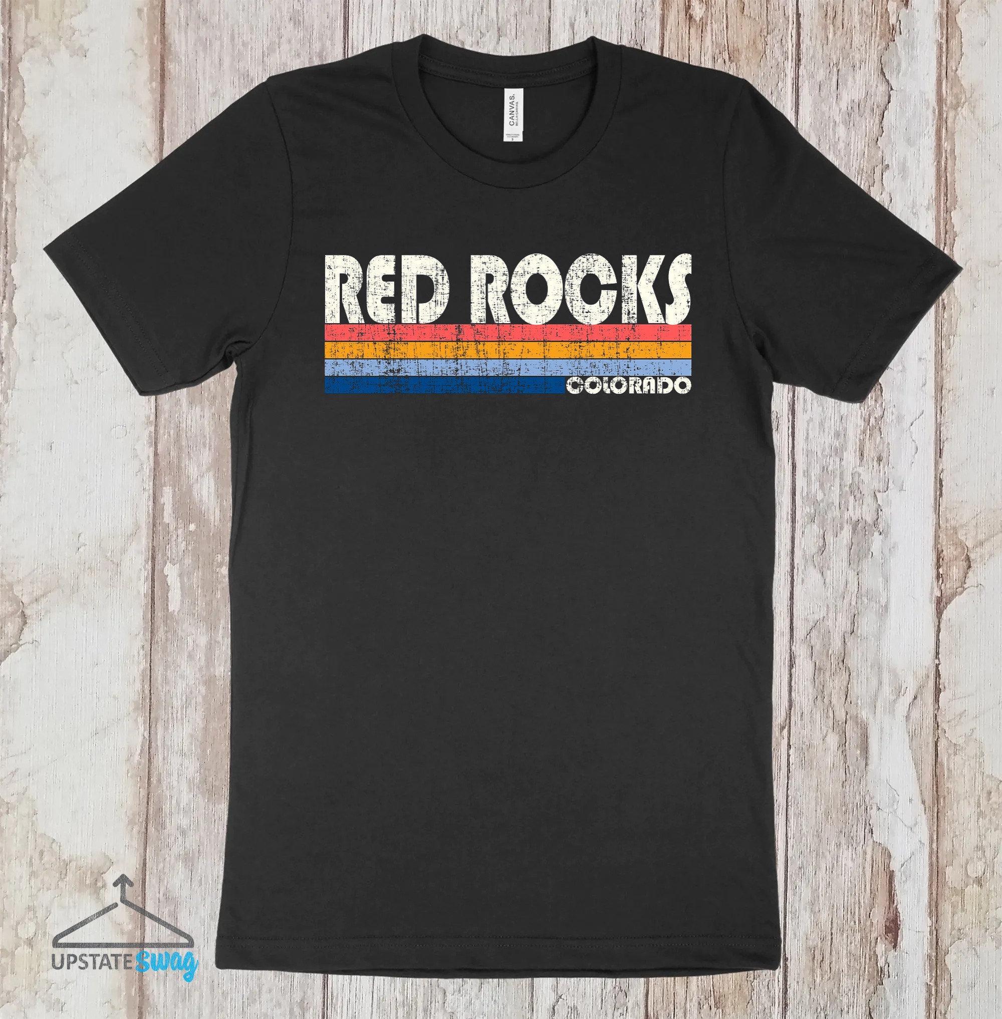 トップス 80'S COLORADO All-over pattern T-SHIRTS Unisex Colorado 14ers T-Shirt