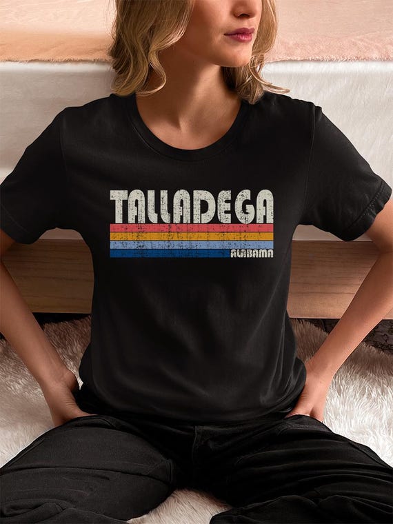 Vintage 80s Talladega Alabama T-Shirt Vintage 80s Talladega Alabama T-Shirt