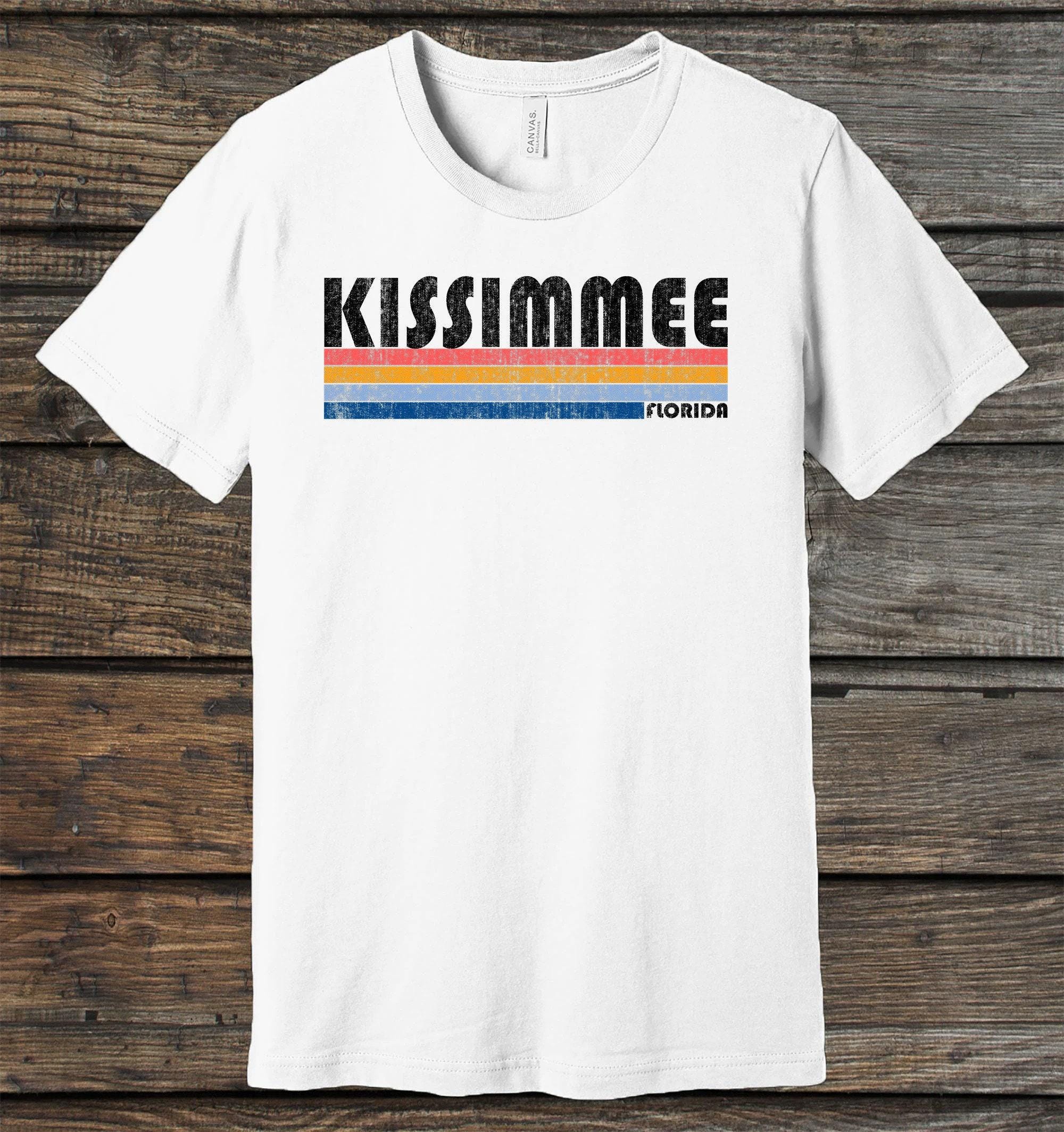 On Sale Now! Kissimmee Florida Tshirt, Kissimmee FL Shirt, Retro Unisex Tshirt Vintage 70s 80s Style Tee Shirt