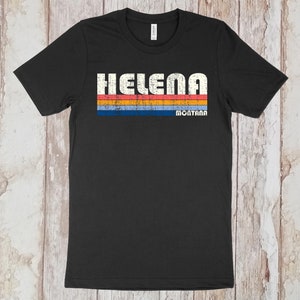 On Sale Now! Helena, Montana Tshirt, Helena MT Shirt, Retro Unisex Tshirt Vintage 70s 80s Style Tee Shirt
