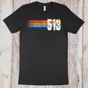 On Sale Now! 513 Area Code Tshirt | Cincinnati, Ohio Tee Shirt | Retro Cincinnati Vintage Grunge Style T-Shirt
