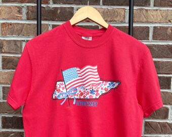 Tennessee Shirt Tennessee Home Shirt Tennessee Print Patriotic Shirt