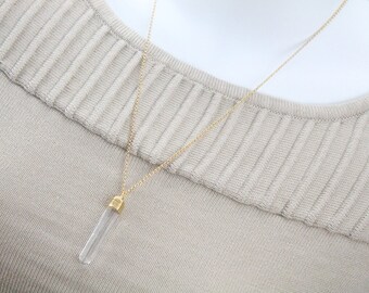 Gold plated Crystal Necklace