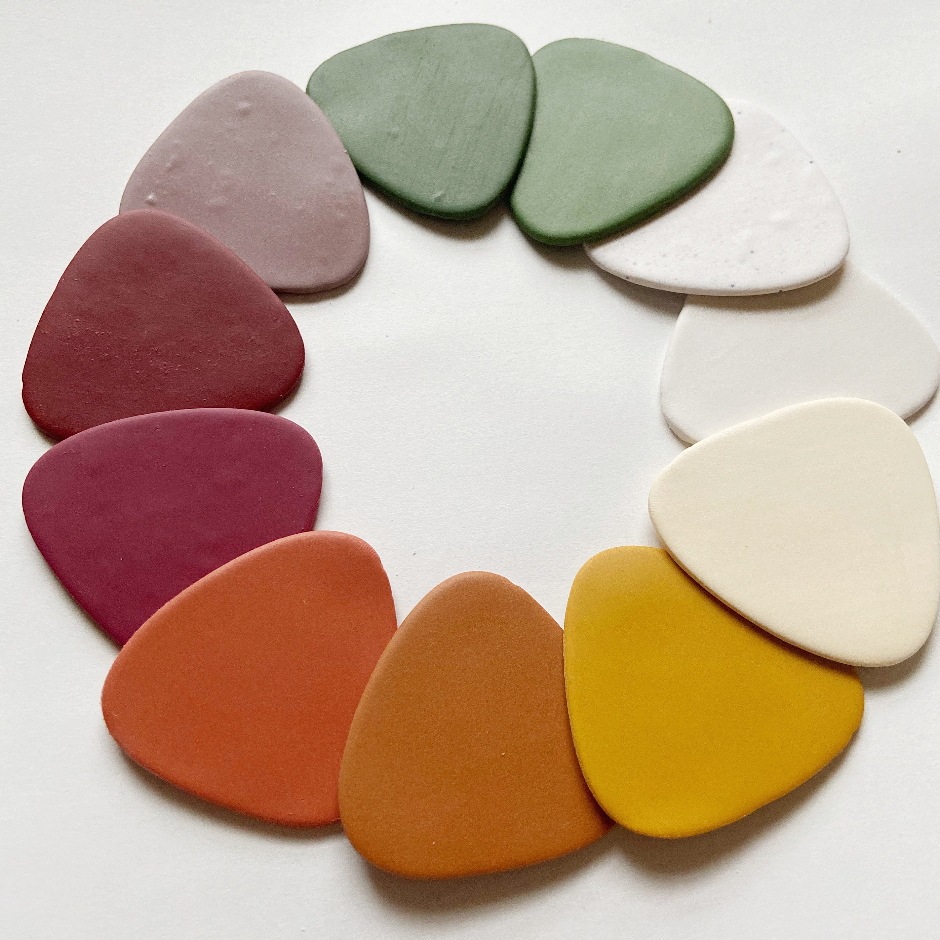 Fall Polymer Clay Color Mixing Recipe Hosmer Co. Premo Etsy