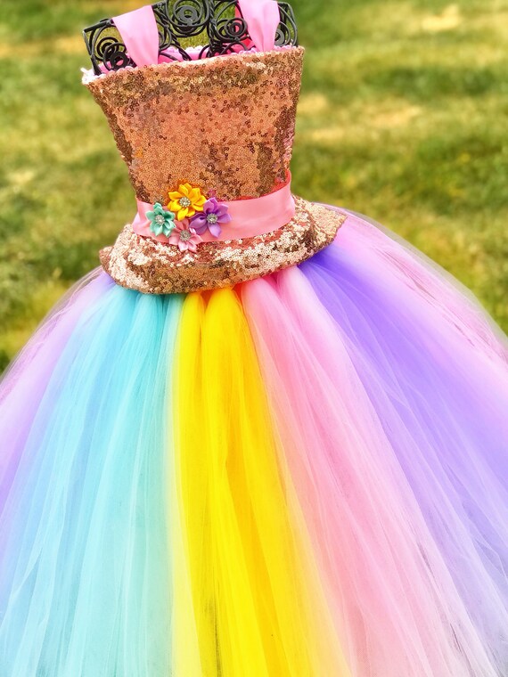 unicorn theme tutu