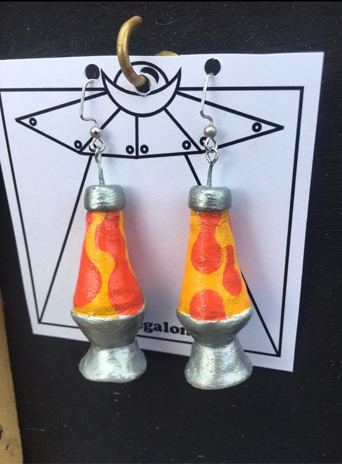 Lava Lamp Earrings Etsy