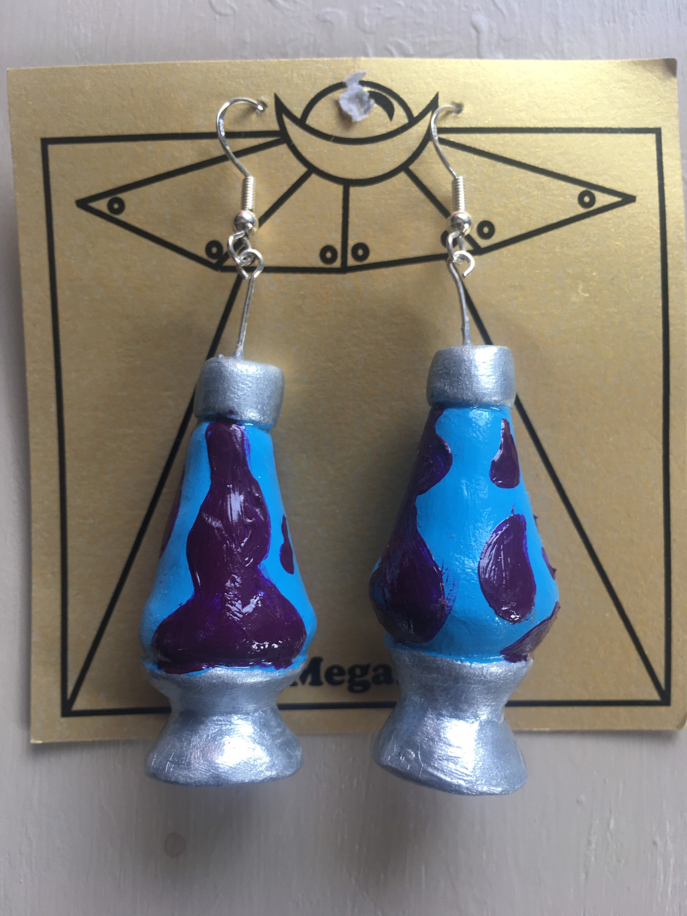 Lava Lamp Earrings Etsy