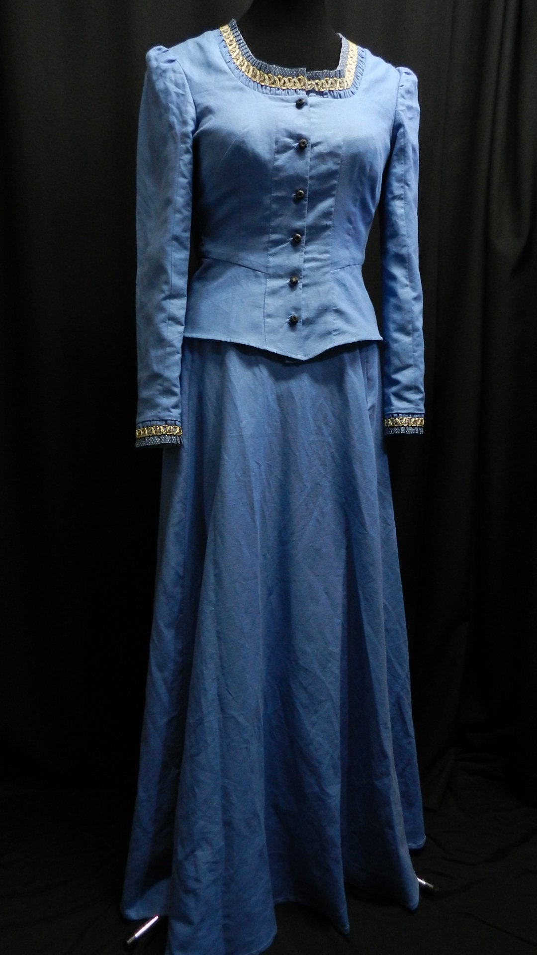 dolores abernathy blue dress Dolores Costume Dolores Abernathy Cosplay Dress – Cosplayrr main image 1