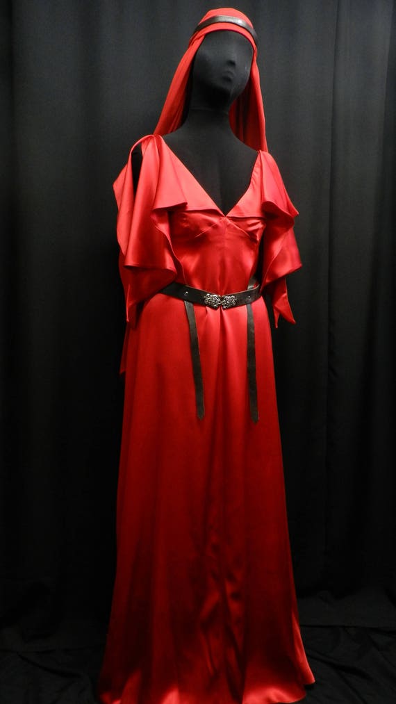 by Legend of the Seeker Sister of the Light Red Dress Etsy