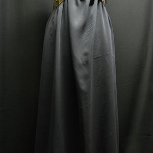 Inspired by Game of Thrones Margaery Tyrell Black and Gold Dress Season