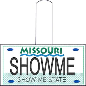 Missouri State Nummernschild Design - Machen Sie Ihr eigenes Replik-Sticketikett