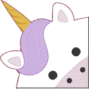 Unicorn Corner Bookmark Design image 3