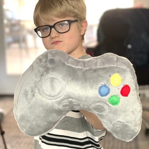 Game Controller Pillow Sewing Pattern: Machine Embroidery Design (Digital Download)