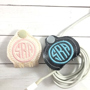 Monogram Blank Stay on Cord Wrap - ITH project for 4x4 and 5x7 hoop