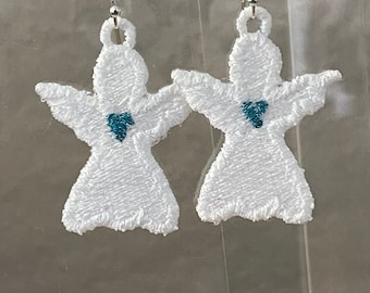 Pendientes Angel FSL: Diseño de bordado de encaje independiente (descarga digital)