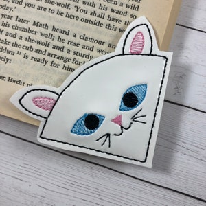 Cat Corner Bookmark Design
