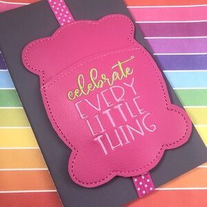 Celebrate Everything Pen Pocket In The Hoop (ITH) Embroidery Design