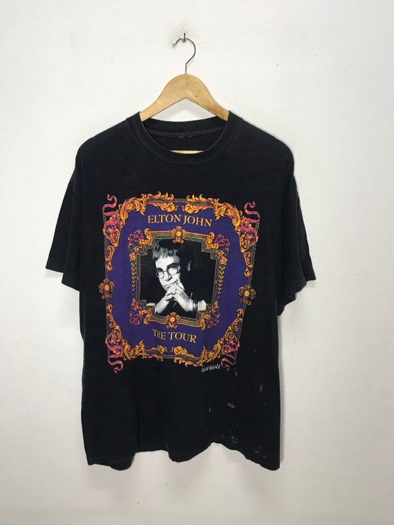 elton john versace shirt